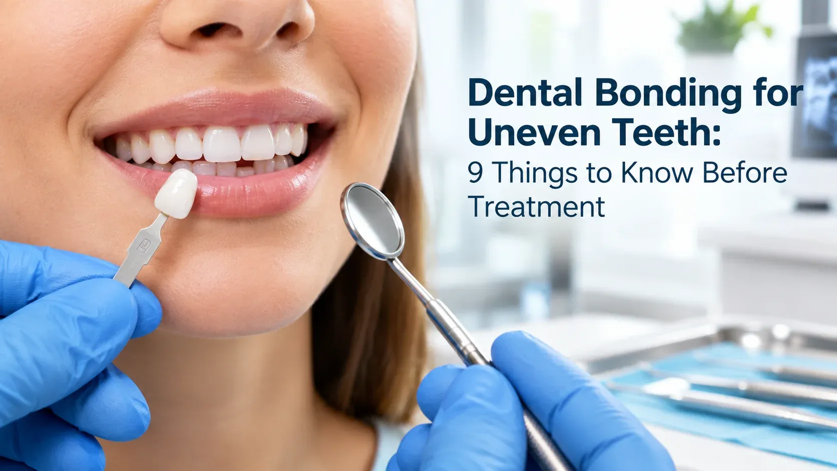 Dental Bonding For Uneven Teeth