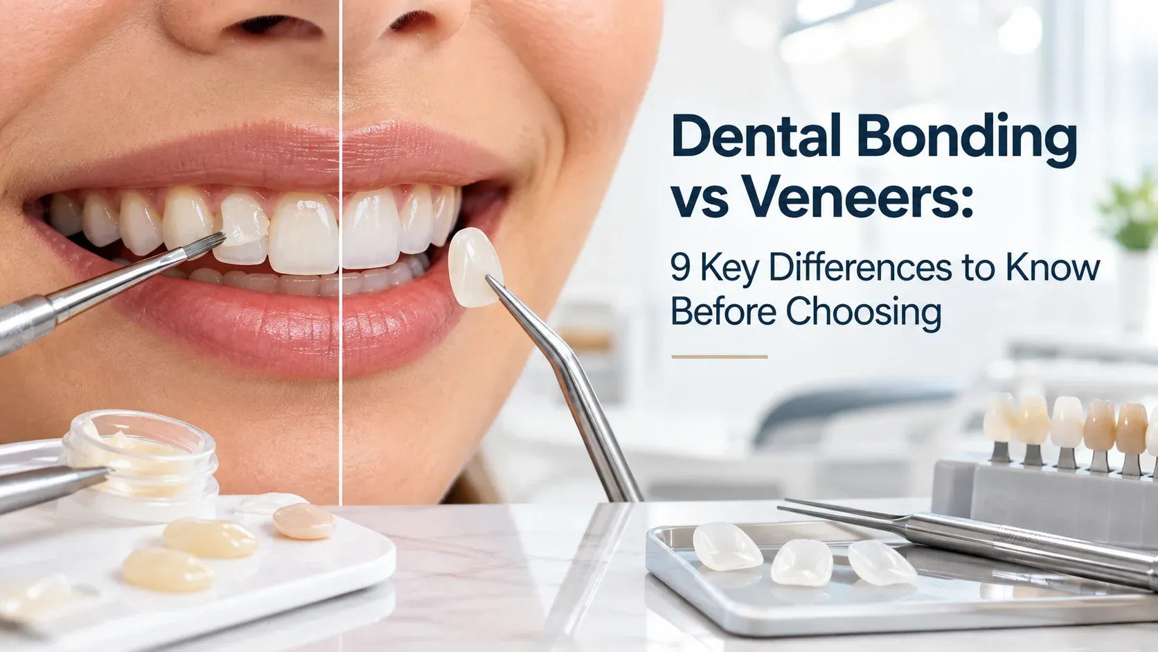 Dental Bonding Vs Veneers