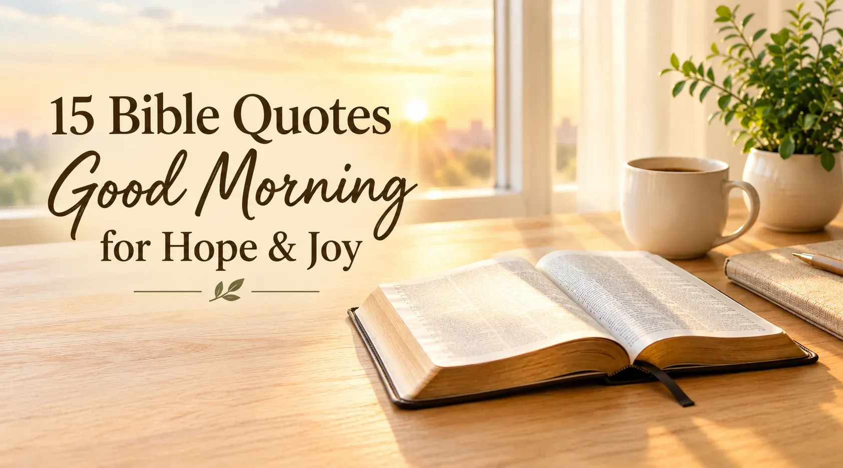 Bible Quotes Good Morning